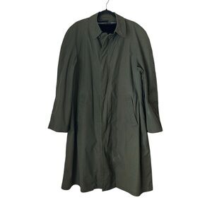 London Fog Olive Trench Coat
